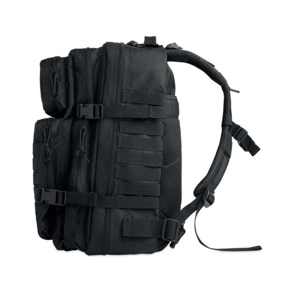 Plecaki z logo – plecak outdoorowy 600d rpet carryconfi mo2970-03-detail Plecak outdoorowy 600D RPET CARRYCONFI mo2970-03-detail