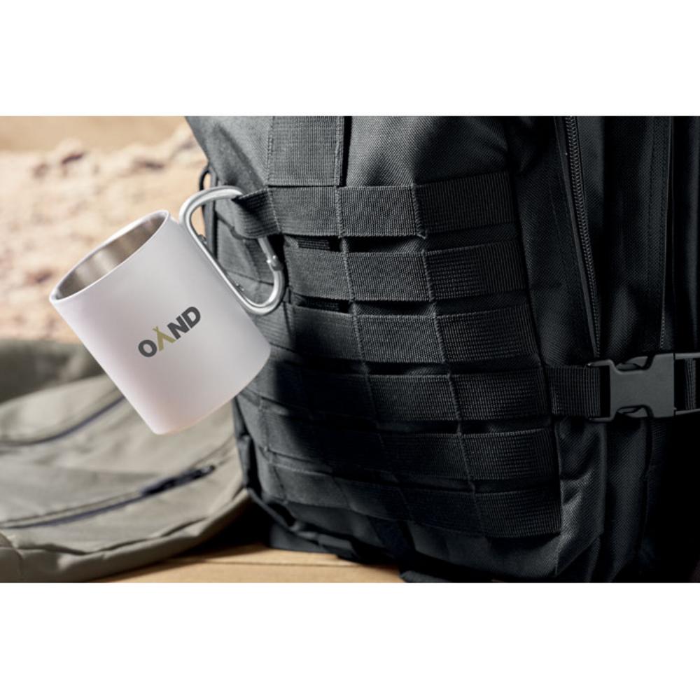 Plecaki z logo – plecak outdoorowy 600d rpet carryconfi mo2970-03-print Plecak outdoorowy 600D RPET CARRYCONFI mo2970-03-print