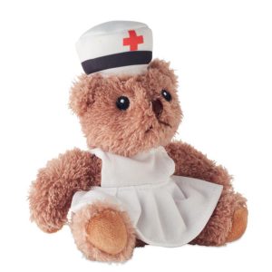 Pluszowy miś pielęgniarka NURSE mo2839-06-back