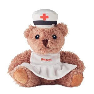 Pluszowy miś pielęgniarka NURSE mo2839-06-print