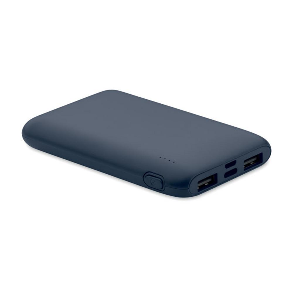 Power bank 5000 mAh POWER52C – ciemnogranatowy mo2279-85 Power bank 5000 mAh POWER52C - ciemnogranatowy
