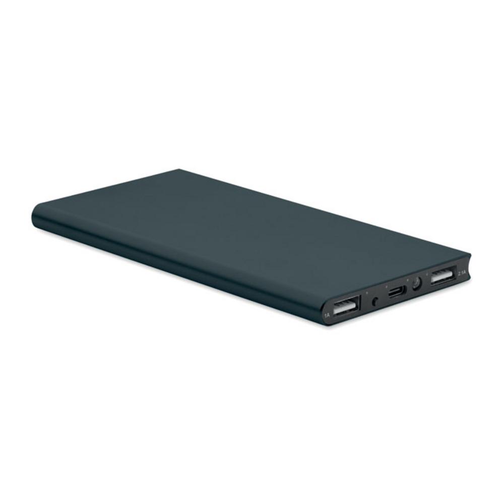 Power bank 8000 mAh POWERFLAT8C – francuski granatowy mo2340-85 Power bank 8000 mAh POWERFLAT8C - francuski granatowy