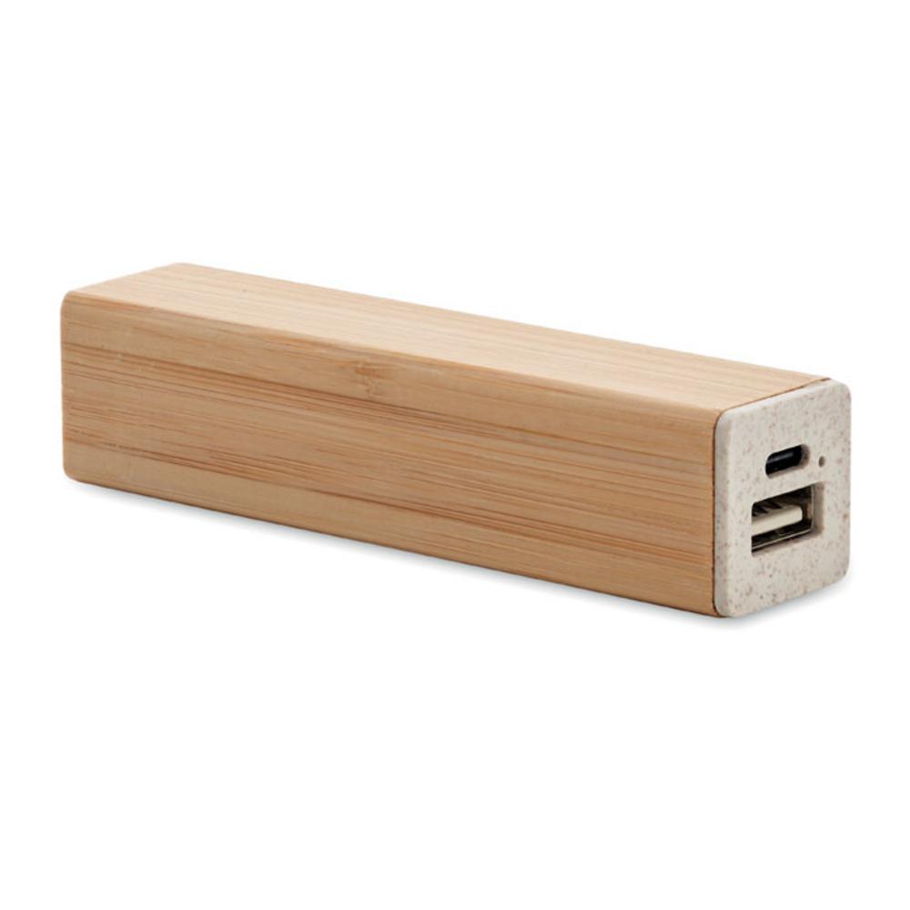 Powerbanki z logo – power bank 2600 mah powerbamc mo2342-40 Power bank 2600 mAh POWERBAMC mo2342-40