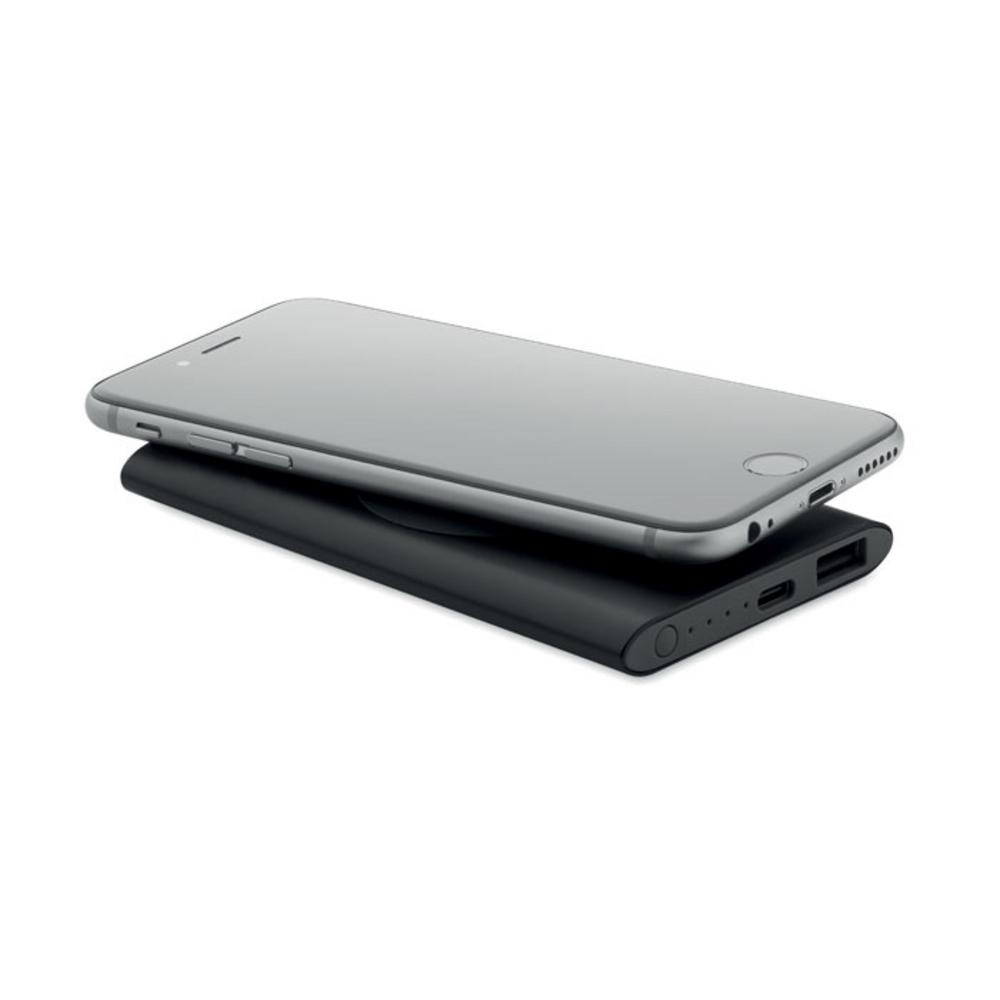 Powerbanki z logo – power bank 5000 mah 15w powerplus mo2375-03-open Power bank 5000 mAh 15W POWERPLUS mo2375-03-open