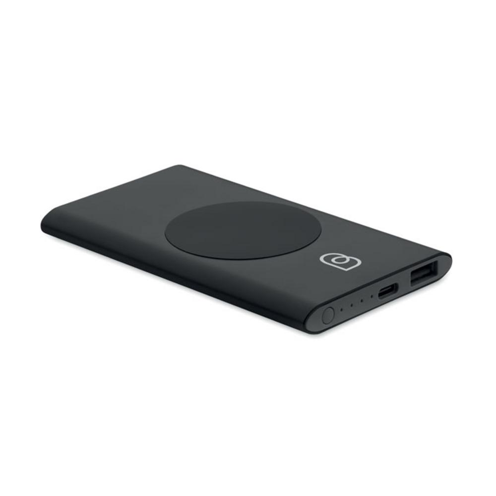 Powerbanki z logo – power bank 5000 mah 15w powerplus mo2375-03-print Power bank 5000 mAh 15W POWERPLUS mo2375-03-print