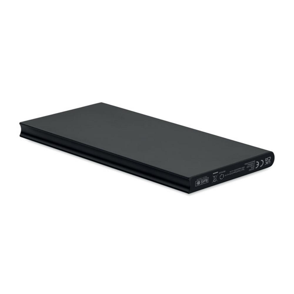 Powerbanki z logo – power bank 8000 mah powerflat8c mo2340-03-open Power bank 8000 mAh POWERFLAT8C mo2340-03-open