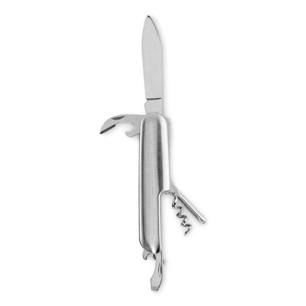 Scyzoryk wielofunkcyjny MULTICHILLO – srebrny mo2531-14 Scyzoryk wielofunkcyjny MULTICHILLO - srebrny