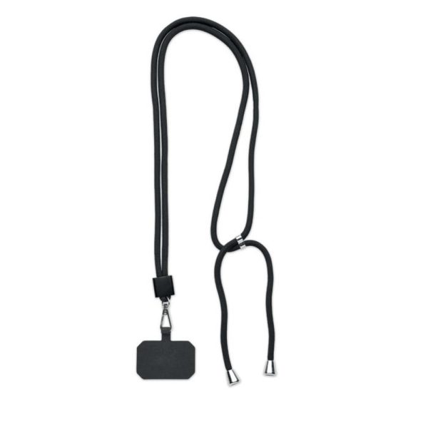 Smycze z logo – smycz do telefonu z rpet nonette mo6925-03 Smycz do telefonu z RPET NONETTE mo6925-03