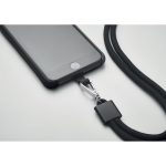 Smycz do telefonu z RPET NONETTE mo6925-03-open