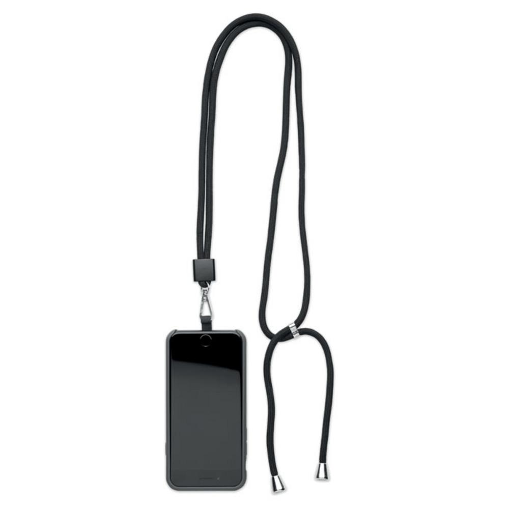 Smycze z logo – smycz do telefonu z rpet nonette mo6925-03-top Smycz do telefonu z RPET NONETTE mo6925-03-top
