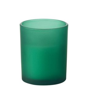 Świeca z wosku roślinnego 80gr KIVAS WOOD - zielona