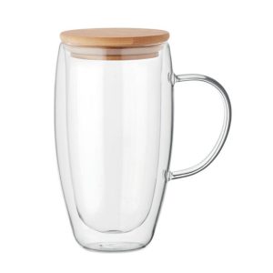 Szklany podwójnych 450 ml EXISTING NAME - przezroczysty