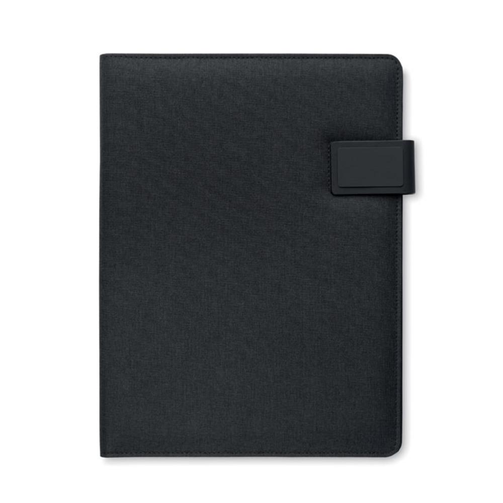 Teczki z logo – teczka a4 z bezprzewodową ładow burgus mo2495-03-side Teczka A4 z bezprzewodową ładow BURGUS mo2495-03-side