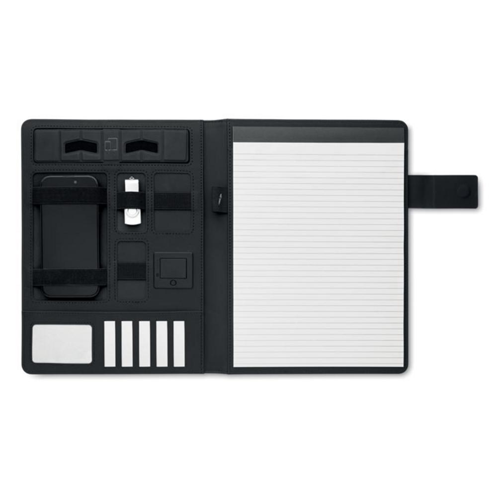 Teczki z logo – teczka a4 z bezprzewodową ładow burgus mo2495-03 Teczka A4 z bezprzewodową ładow BURGUS mo2495-03