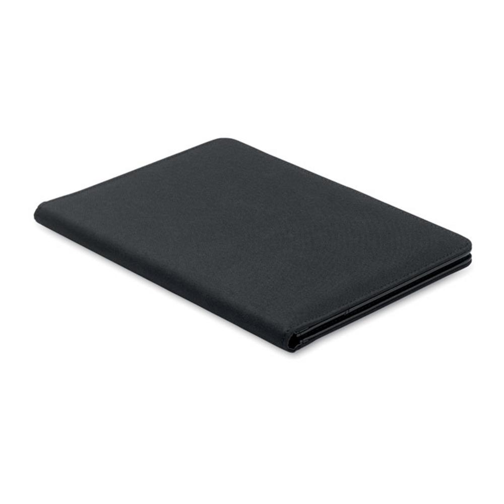 Teczki z logo – teczka a5 300d rpet folio mo2569-03-back Teczka A5 300D RPET FOLIO mo2569-03-back