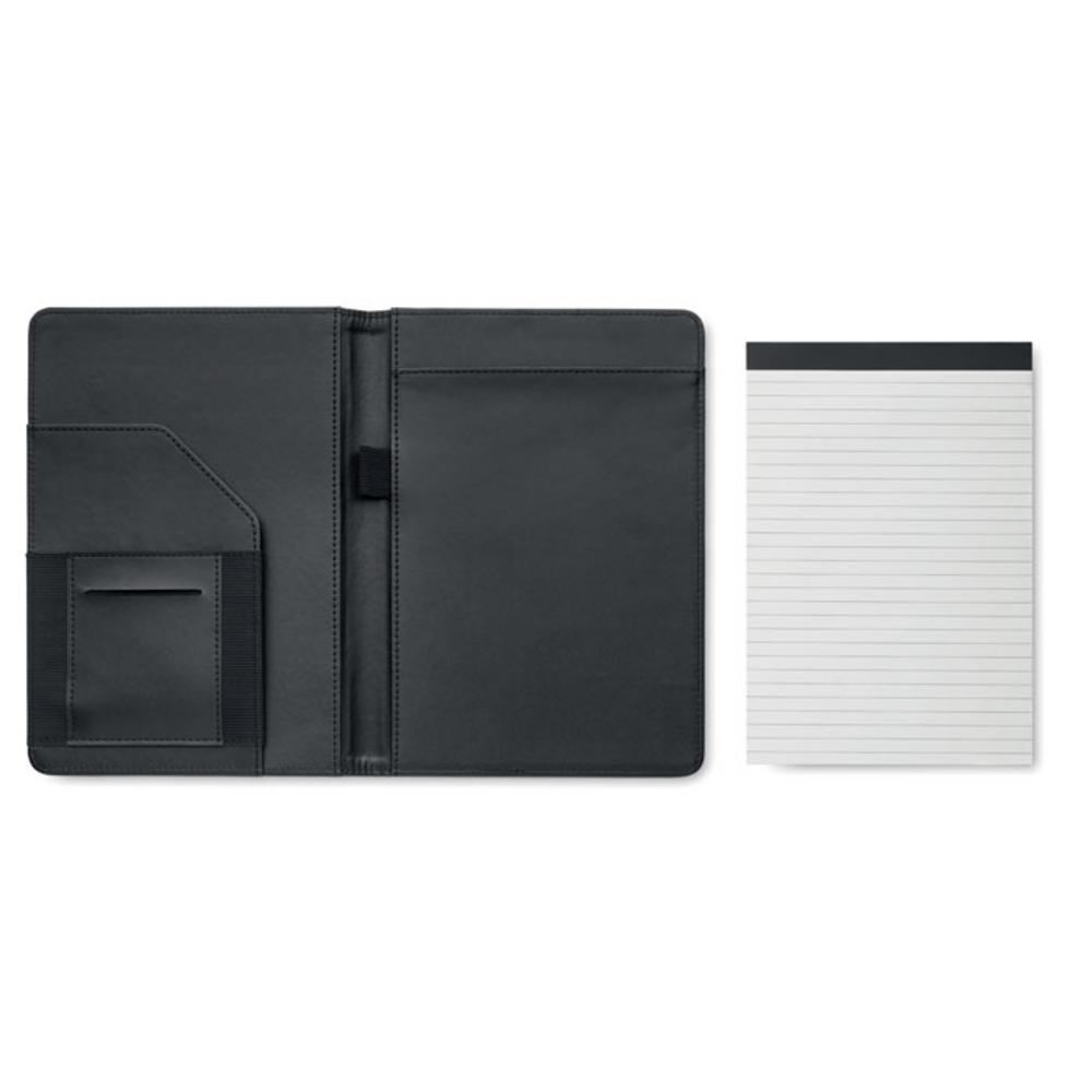 Teczki z logo – teczka a5 300d rpet folio mo2569-03-open Teczka A5 300D RPET FOLIO mo2569-03-open