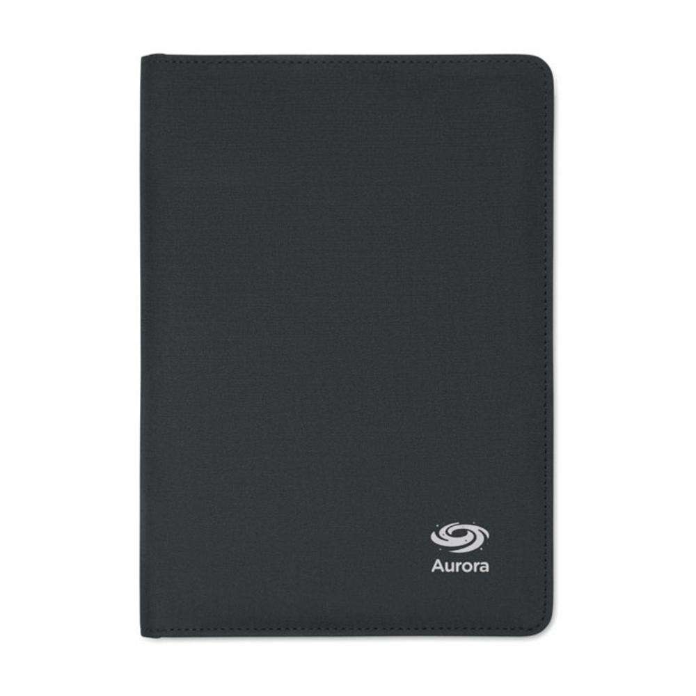 Teczki z logo – teczka a5 300d rpet folio mo2569-03-print Teczka A5 300D RPET FOLIO mo2569-03-print