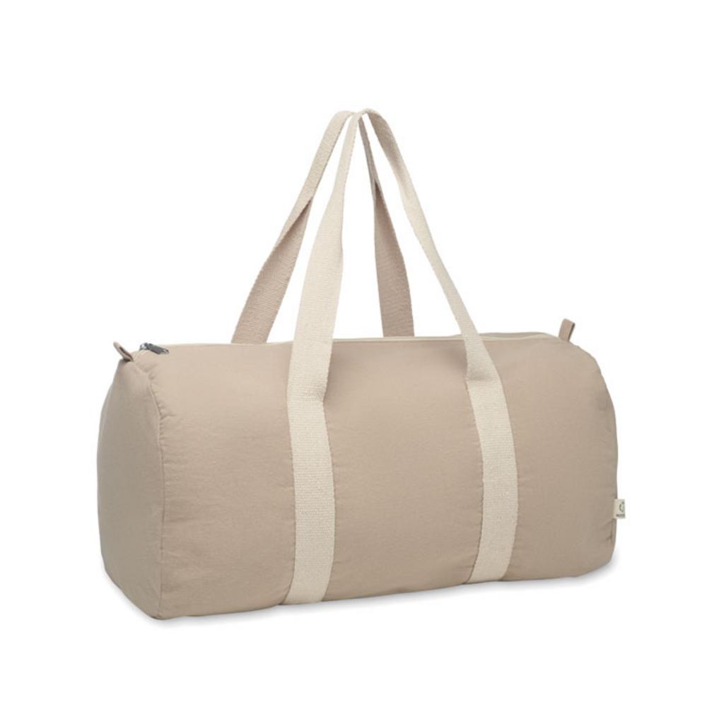 Torba sportowa z bawełny z recy SINN – khaki mo2550-39 Torba sportowa z bawełny z recy SINN - khaki