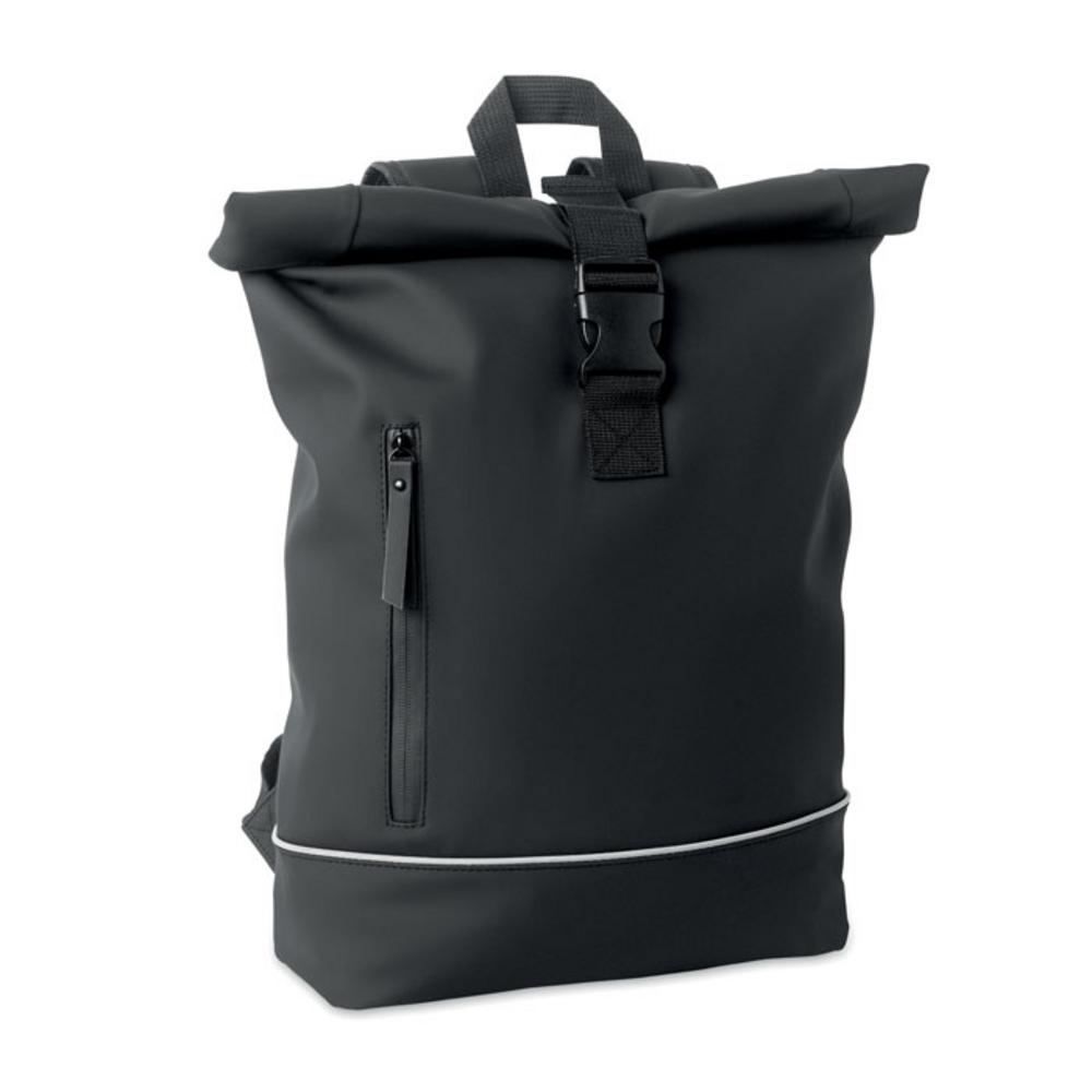 Torby na laptopa z logo – plecak na laptopa 15″ rolltop p laptosa mo2581-03 Plecak na laptopa 15