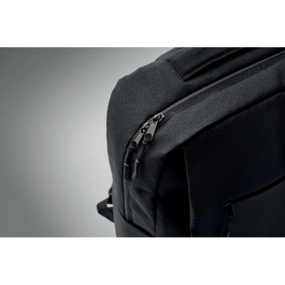 Torby na laptopa z logo – smukły plecak na laptop 15 cal akraos mo2318-03-side Smukły plecak na laptop 15 cal AKRAOS mo2318-03-side