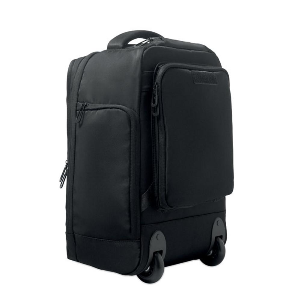 Torby na laptopa z logo – wózek plecakowy 290t rpet magnate mo2985-03-back Wózek plecakowy 290T RPET MAGNATE mo2985-03-back