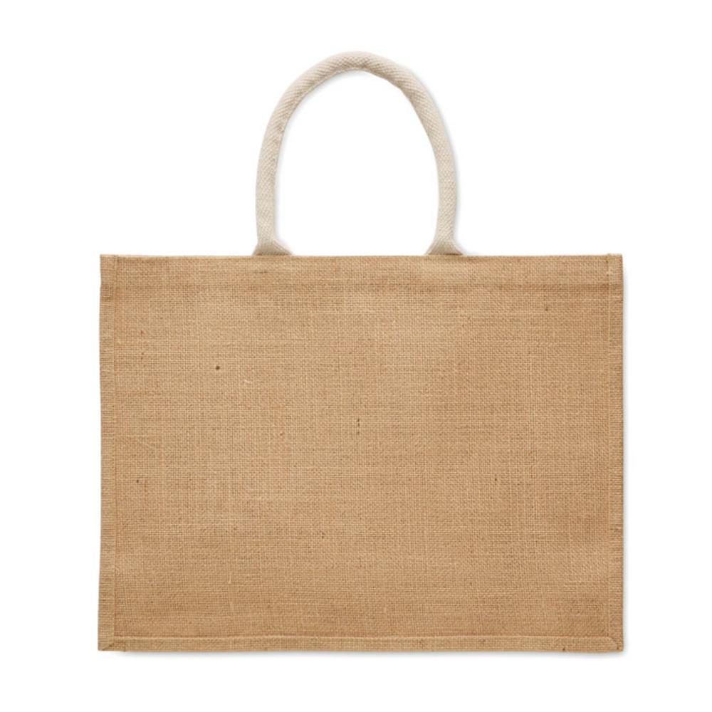 Torby na zakupy z logo – jutowa torba na zakupy baga mo2858-13-top Jutowa torba na zakupy BAGA mo2858-13-top
