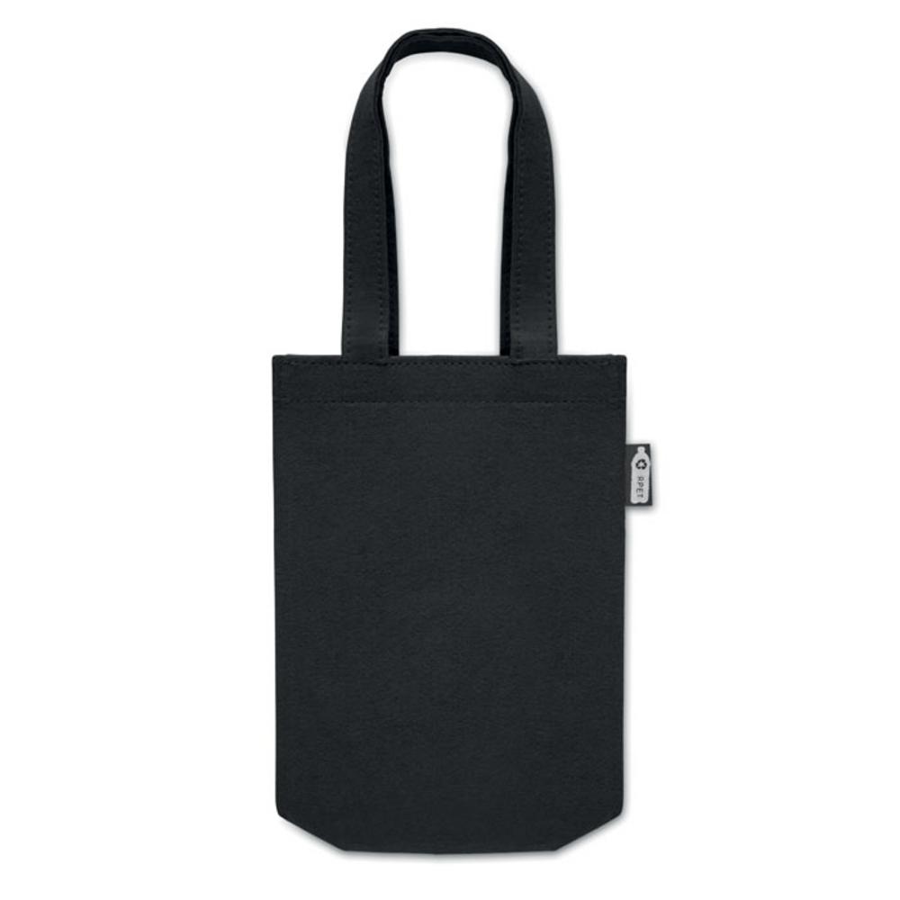 Torby na zakupy z logo – mała torba prezentowa z filcu r feltote mo2408-03-back Mała torba prezentowa z filcu R FELTOTE mo2408-03-back