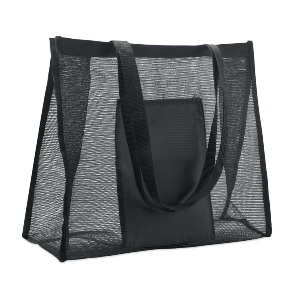 Torby na zakupy z logo – torba na zakupy z siatki rpet limp mo2836-03 Torba na zakupy z siatki RPET LIMP mo2836-03