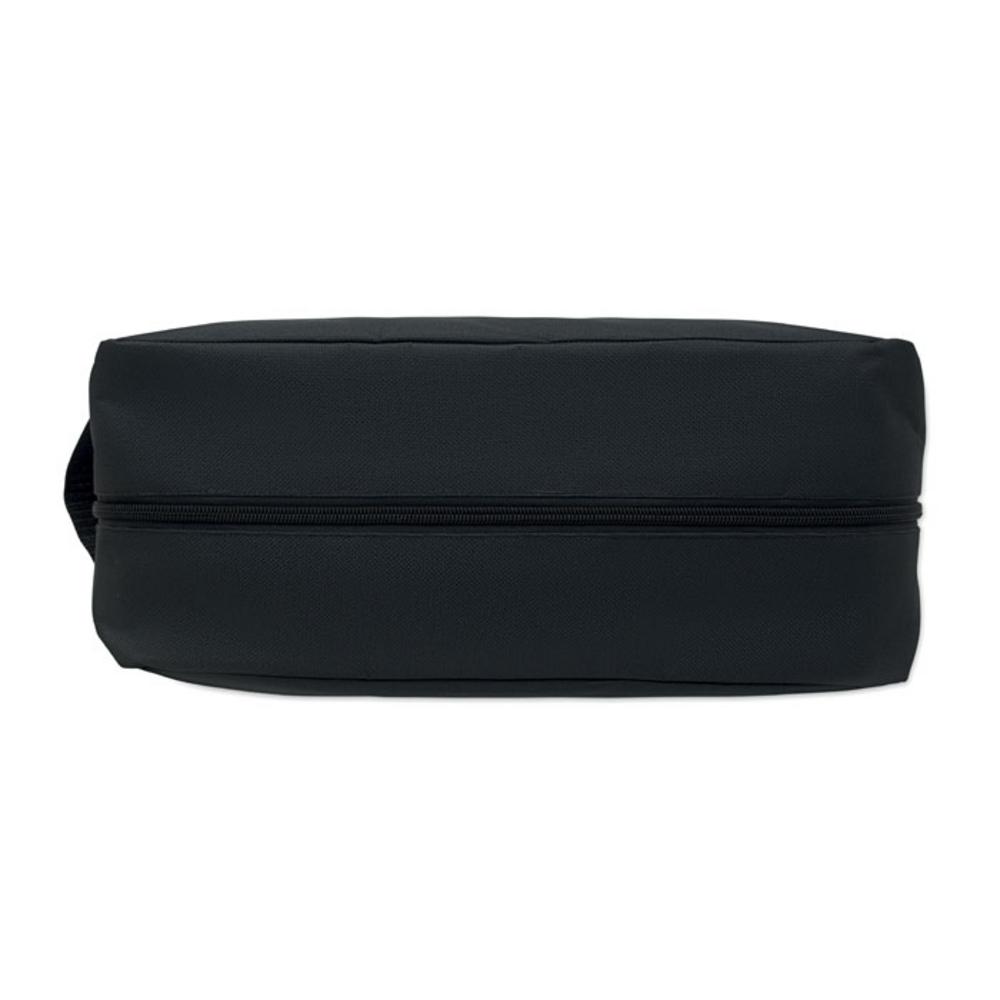 Torby na zakupy z logo – worek na buty z rpet 600d shoetogo mo2977-03-open Worek na buty z RPET 600D SHOETOGO mo2977-03-open