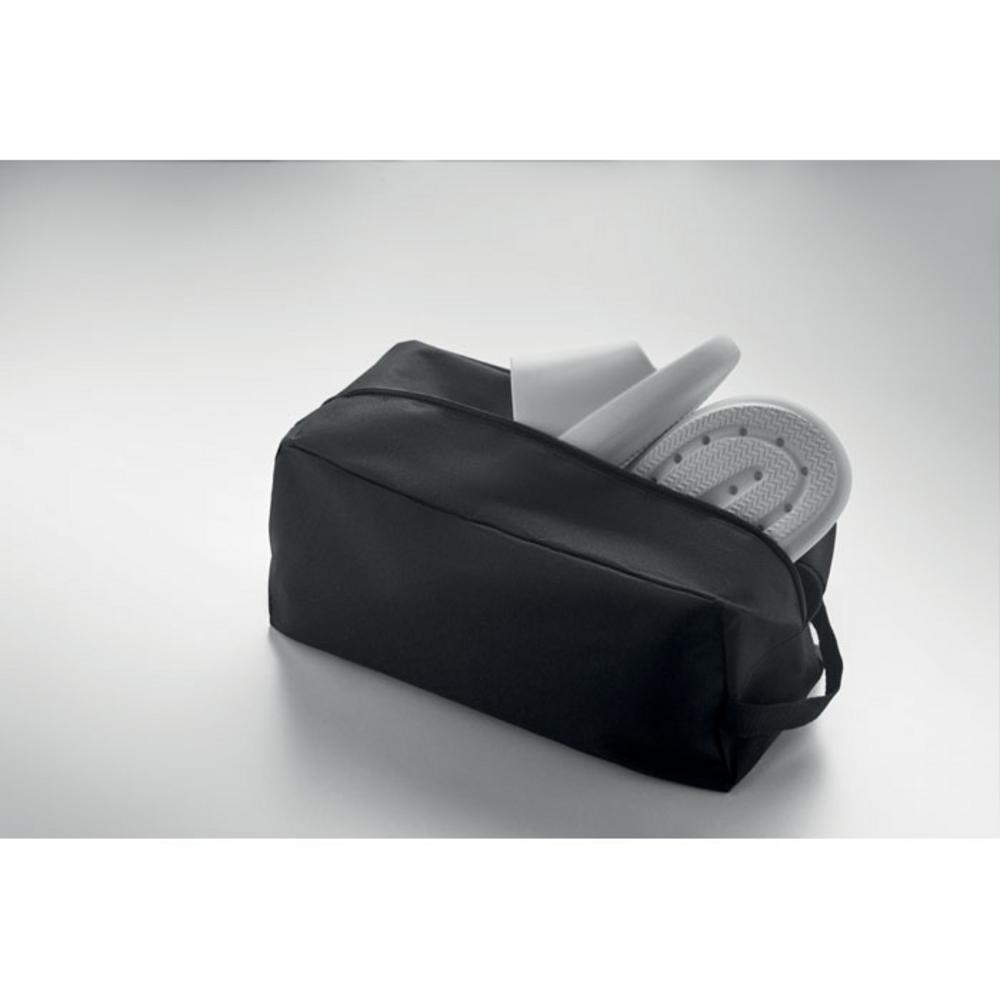 Torby na zakupy z logo – worek na buty z rpet 600d shoetogo mo2977-03-picture7 Worek na buty z RPET 600D SHOETOGO mo2977-03-picture7