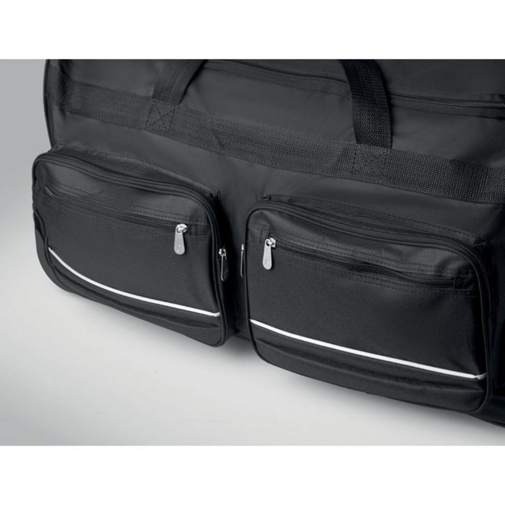 Torby podróżne z logo – torba na kółkach 600d rpet itfits mo2942-03-ambiant Torba na kółkach 600D RPET ITFITS mo2942-03-ambiant