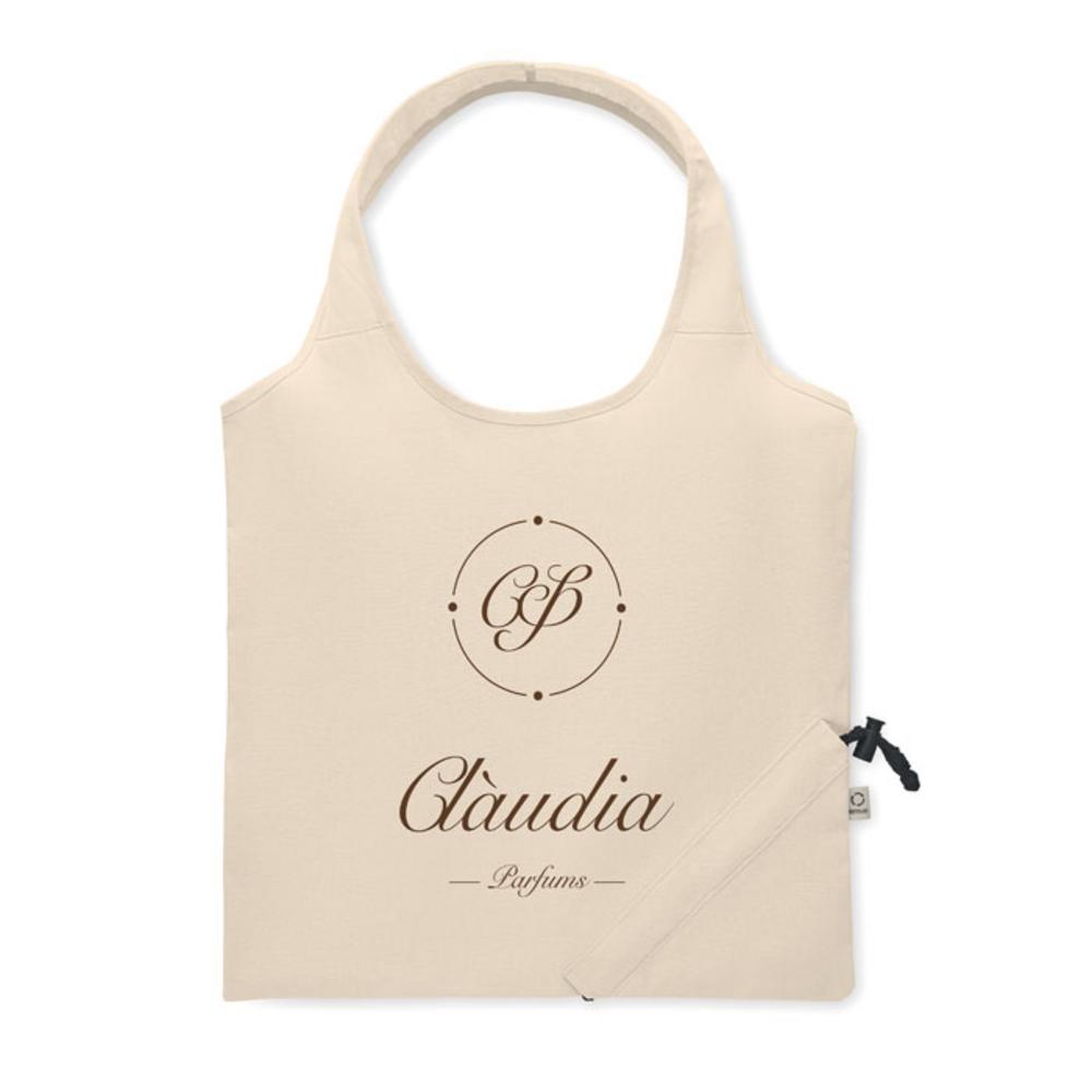 Torby składane z logo – składana torba na zakupy 140 gr carrie mo2486-13-print Składana torba na zakupy 140 gr CARRIE mo2486-13-print