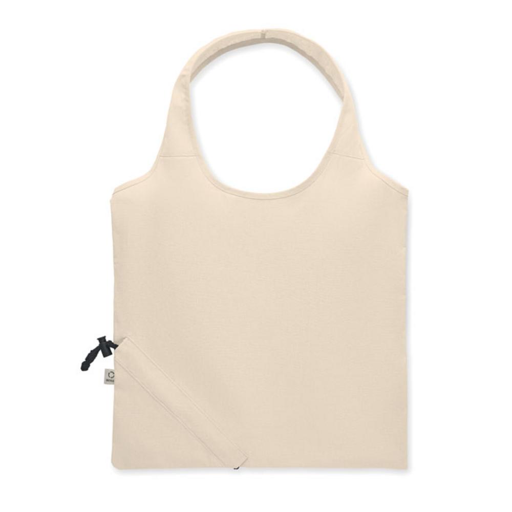 Torby składane z logo – składana torba na zakupy 140 gr carrie mo2486-13-side Składana torba na zakupy 140 gr CARRIE mo2486-13-side