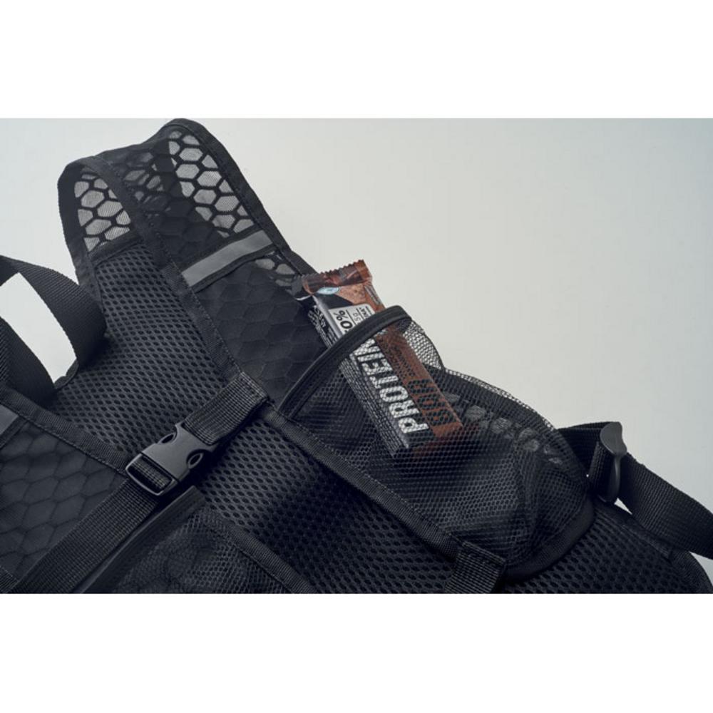 Torby sportowe z logo – plecak sportowy 420d pu confi mo2935-03-ambiant Plecak sportowy 420D PU CONFI mo2935-03-ambiant