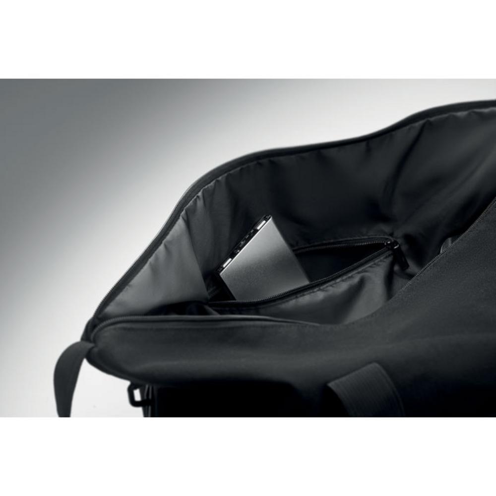 Torby sportowe z logo – torba weekendowa z recyklingu koper tote mo2306-03-detail Torba weekendowa z recyklingu KOPER TOTE mo2306-03-detail