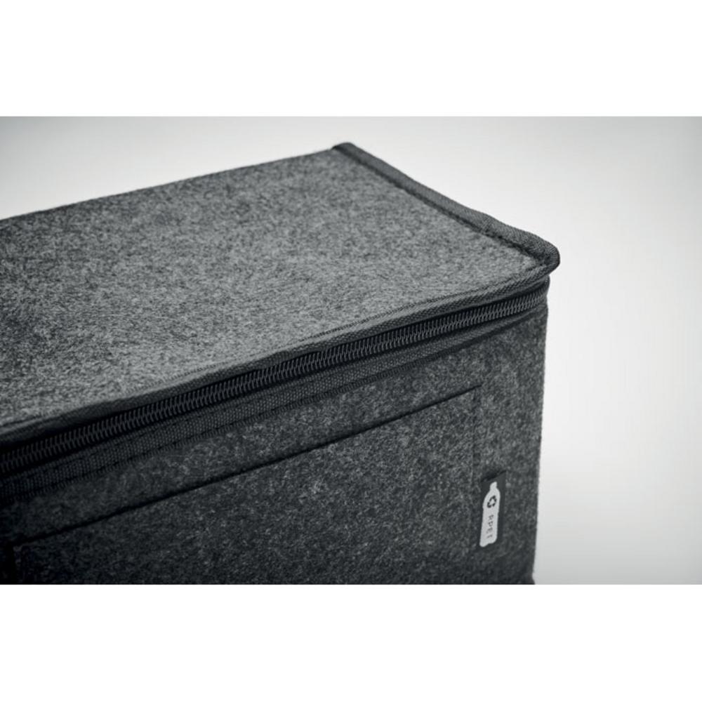 Torby termiczne z logo – filcowa torba chłodząca rpet fooler mo2464-15-picture1 Filcowa torba chłodząca RPET FOOLER mo2464-15-picture1