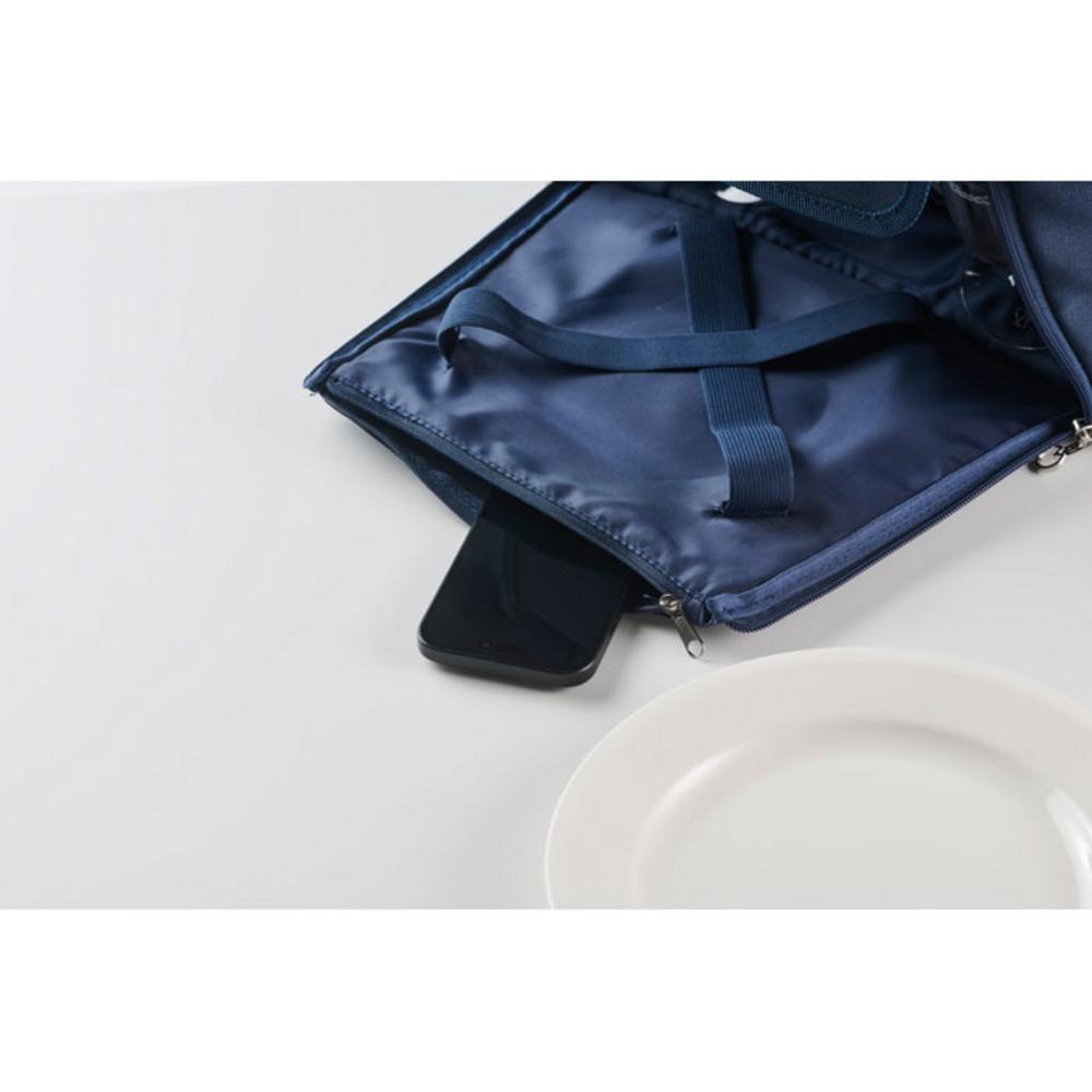 Torby termiczne z logo – termiczna torba piknikowa rpet forus mo2934-04-top Termiczna torba piknikowa RPET FORUS mo2934-04-top