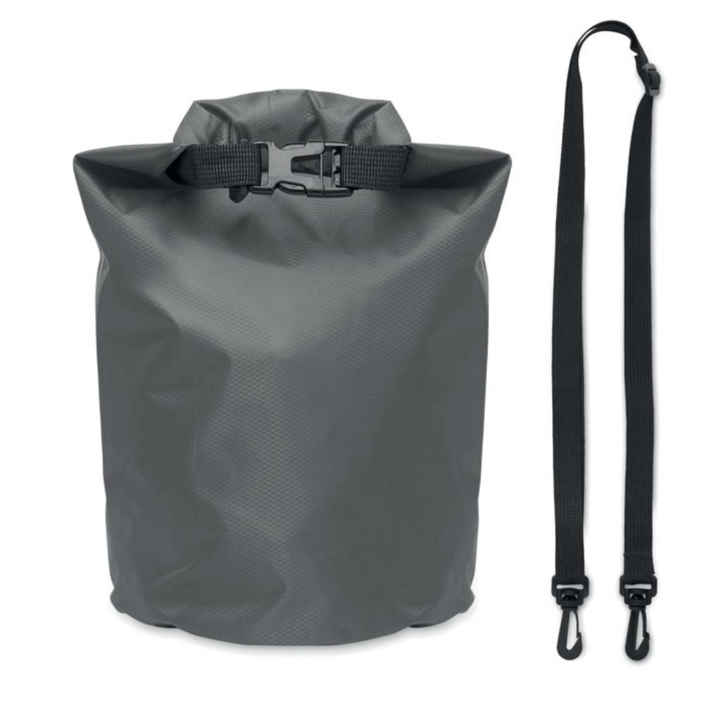 Wodoodporna torba 210T RPET 5L BOLSAIBLE + – ciemnoszara mo2465-15 Wodoodporna torba 210T RPET 5L BOLSAIBLE + - ciemnoszara