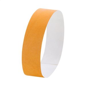 Wristvek opaski na rękę tyvek (10 szt.) - pomarańczowe