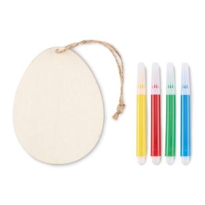 Drewniany zestaw do malowania j DREGG mo2501-40-side