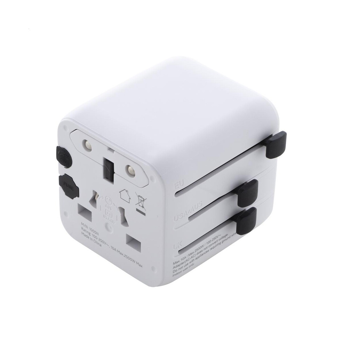 Adaptery podróżne z logo – jetsetter pico adapter podróżny rpc AP864057-01__A Jetsetter Pico adapter podróżny RPC AP864057-01__A