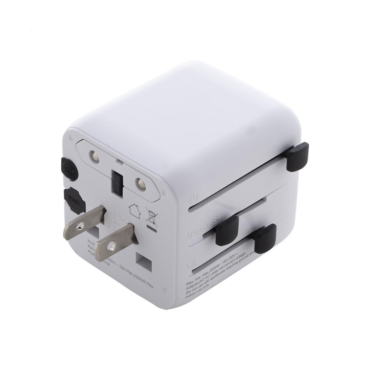 Adaptery podróżne z logo – jetsetter pico adapter podróżny rpc AP864057-01__B Jetsetter Pico adapter podróżny RPC AP864057-01__B