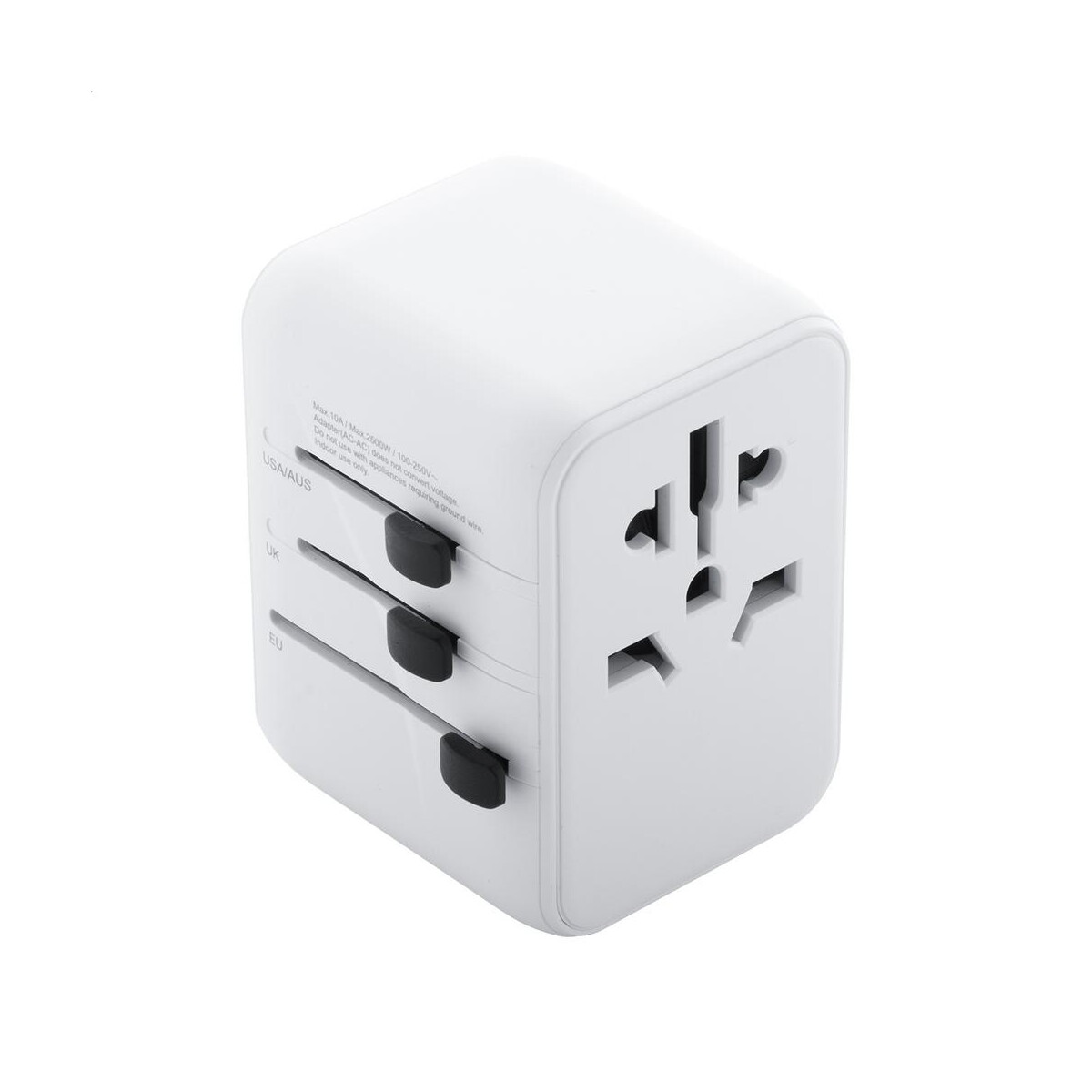 Adaptery podróżne z logo – jetsetter plus adapter podróżny / przejściówki AP864047-01__B Jetsetter Plus adapter podróżny / przejściówki AP864047-01__B