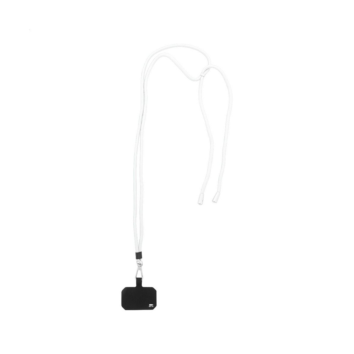 Akcesoria do smartfonów z logo – corphon smycz rpet z uchwytem na telefon AP800596-01__A Corphon smycz RPET z uchwytem na telefon AP800596-01__A