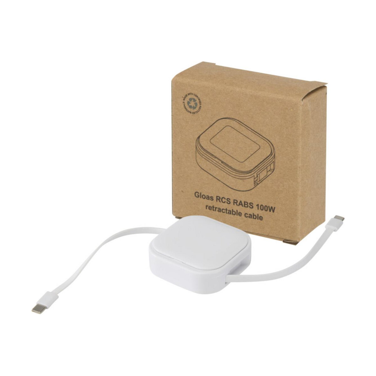 Akcesoria do smartfonów z logo – gloas kabel 5-w-1 z recyklingu do synchronizacji danych z funkcją szybkiego ładowania 100 w i zestawem narzędzi do smartfonów 12444801 Gloas kabel 5-w-1 z recyklingu do synchronizacji danych z funkcją szybkiego ładowania 100 W i zestawem narzędzi do smartfonów 12444801