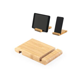 HABER. Bambusowy uchwyt na telefon komórkowy 93640_set