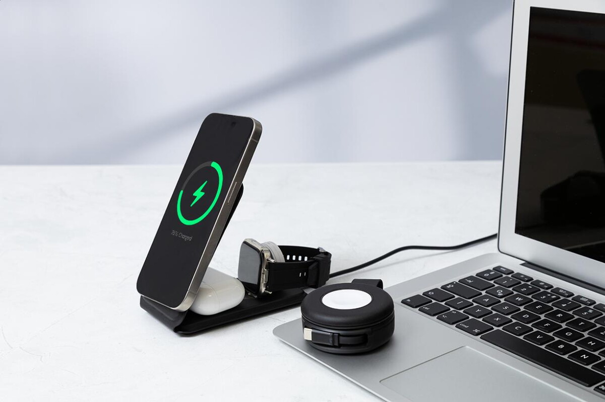 Akcesoria do smartfonów z logo – luxcharge stand uchwyt na telefon rpu, ładowarka indukcyjna AP864120-10__DG LuxCharge Stand Uchwyt na telefon RPU, ładowarka indukcyjna AP864120-10__DG