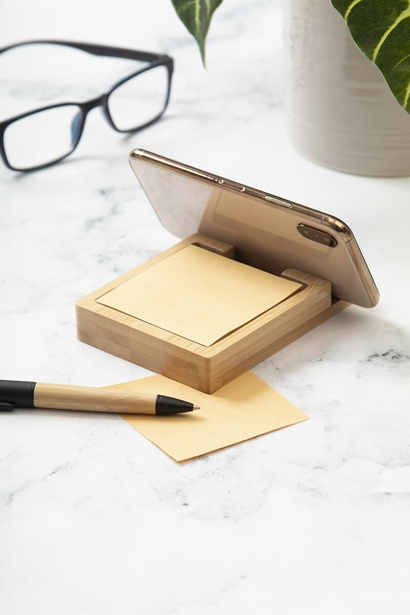 Akcesoria do smartfonów z logo – matsu uchwyt na telefon z notatnikiem / karteczki AP809359__DG1 Matsu uchwyt na telefon z notatnikiem / karteczki AP809359__DG1