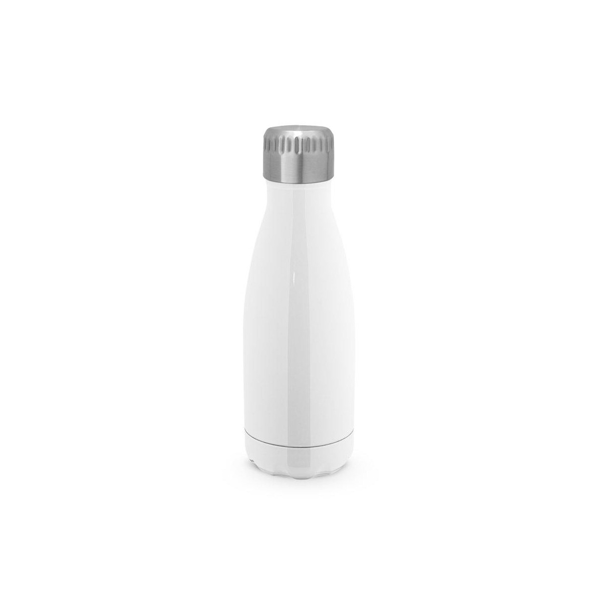 AMORTI S. Butelka sublimacyjna ze stali nierdzewnej 380 ml - Biała