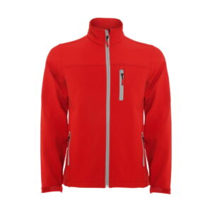 Antartida dziecięca kurtka typu softshell - czerwona